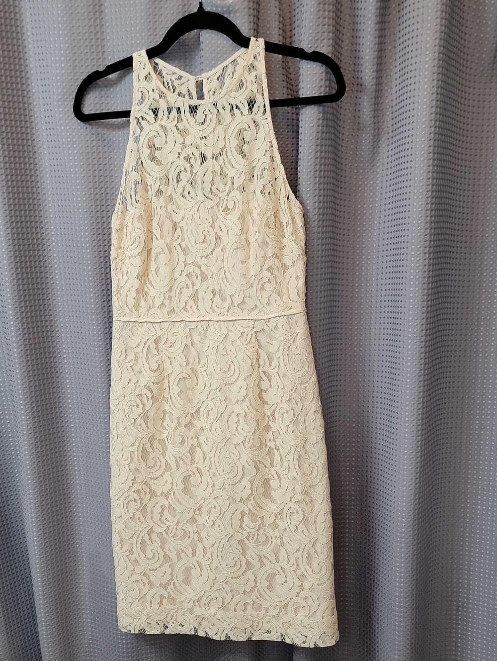 J. Crew Cream Lace Midi Dress Wedding Bridal Size 2
